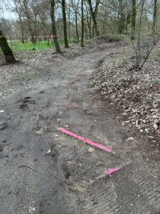 1. Die Strecke war gut vorbereitet